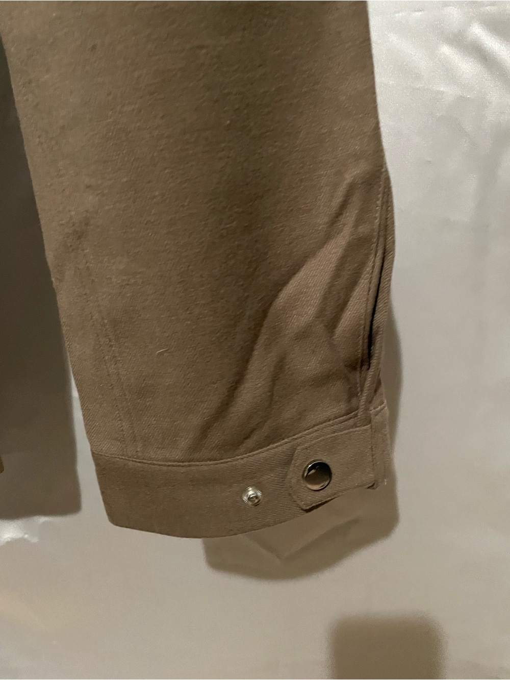 Reiss Cropped Utility Cargo Pants in Brown - Picture 3 of 8